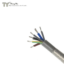 YGZP 6 core Silicone insulation shield flexible electrical cable